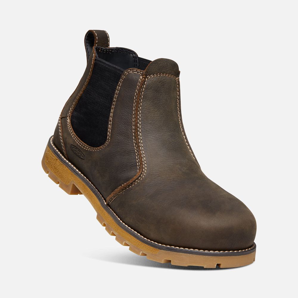 Botas de Trabajo Keen Mexico Marrom - Hombre Seattle Romeo (Aluminum Toe) - WO9831427